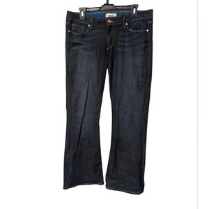PAIGE Dark Blue Skyline Boot Cut Jeans Women's Size 32